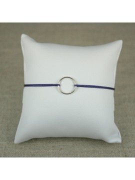 Cercle en argent "Dans ma Bulle" 10mm