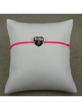 Bracelet petit cœur en argent 925