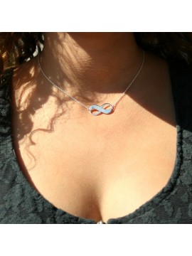 collier infinity à graver