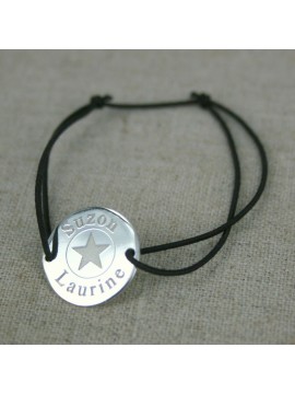 Médaille étoile 15 ou 20 mm à graver